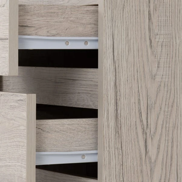 Walker 3 Drawer Bedside Table 9 Walker 3 Drawer Bedside Table - Image 7