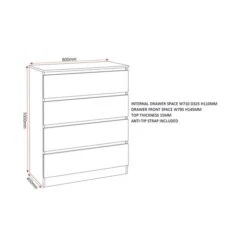 Walker 4 Draw Chest 29 Walker 4 Draw Chest -Home Luxe Studio 30921431 alt09