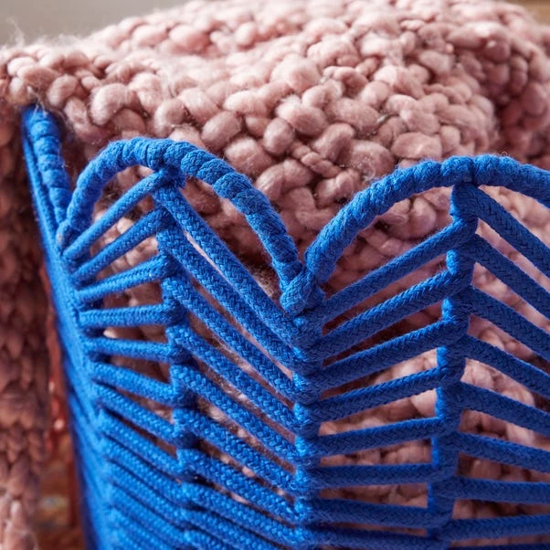 Chevron Rope Storage Basket 7 Chevron Rope Storage Basket - Image 5