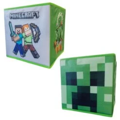 Set Of 2 3.6L Minecraft Storage Cubes 9 Set Of 2 3.6L Minecraft Storage Cubes -Home Luxe Studio 30922337 alt02
