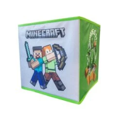 Set Of 2 3.6L Minecraft Storage Cubes 10 Set Of 2 3.6L Minecraft Storage Cubes -Home Luxe Studio 30922337 alt03