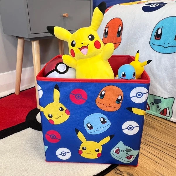 Set Of 2 3.6L Pokemon Storage Cubes 3 Set Of 2 3.6L Pokemon Storage Cubes