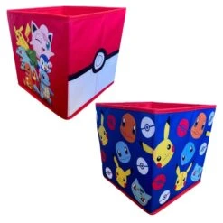 Set Of 2 3.6L Pokemon Storage Cubes 9 Set Of 2 3.6L Pokemon Storage Cubes -Home Luxe Studio 30922364 alt02