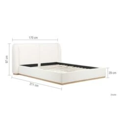 Eden Bed Frame, Boucle 28 Eden Bed Frame, Boucle -Home Luxe Studio 30922497 alt09