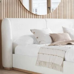 Eden Bed Frame, Boucle 30 Eden Bed Frame, Boucle -Home Luxe Studio 30922517 alt01