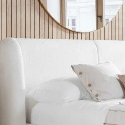 Eden Bed Frame, Boucle 31 Eden Bed Frame, Boucle -Home Luxe Studio 30922517 alt02