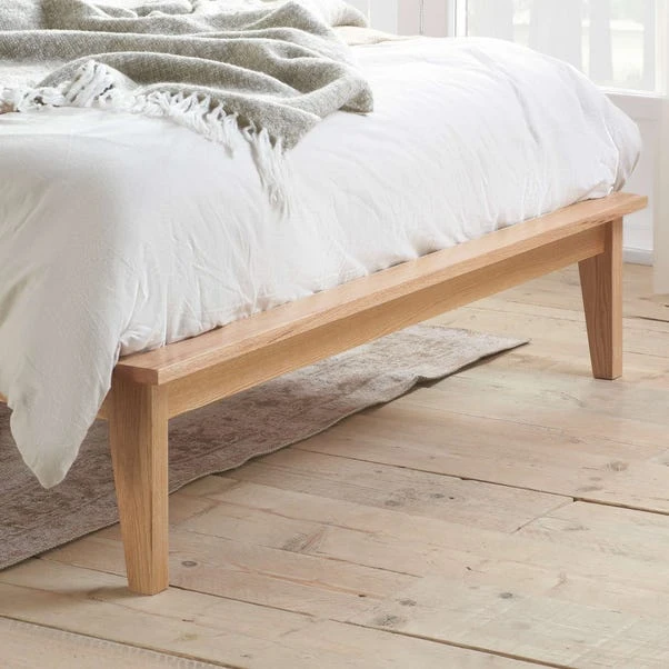 Astrid Rattan Bed Frame, Oak 8 Astrid Rattan Bed Frame, Oak - Image 6