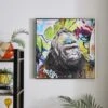 Graffiti Gorilla Framed Canvas 2 Graffiti Gorilla Framed Canvas -Home Luxe Studio 30922555