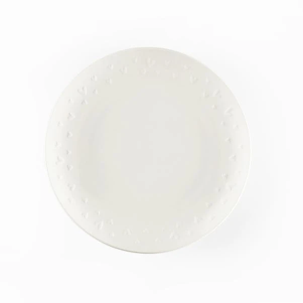 Heart Embossed Side Plate 4 Heart Embossed Side Plate - Image 2