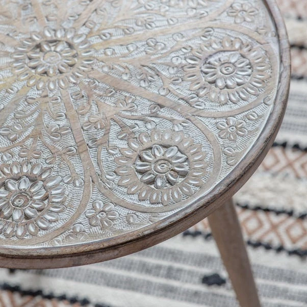 Brede Side Table, Natural White 4 Brede Side Table, Natural White - Image 2