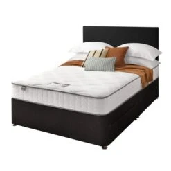 Silentnight Divan Bed With Fabric Paris Headboard -Home Luxe Studio 30922926 alt02