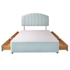 Silentnight Divan Bed With Fabric Merlin Headboard 26 Silentnight Divan Bed With Fabric Merlin Headboard -Home Luxe Studio 30923003 alt04