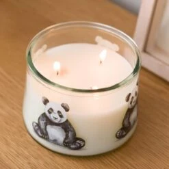 Pablo Panda Linen Multi Wick Candle -Home Luxe Studio 30923421 alt02