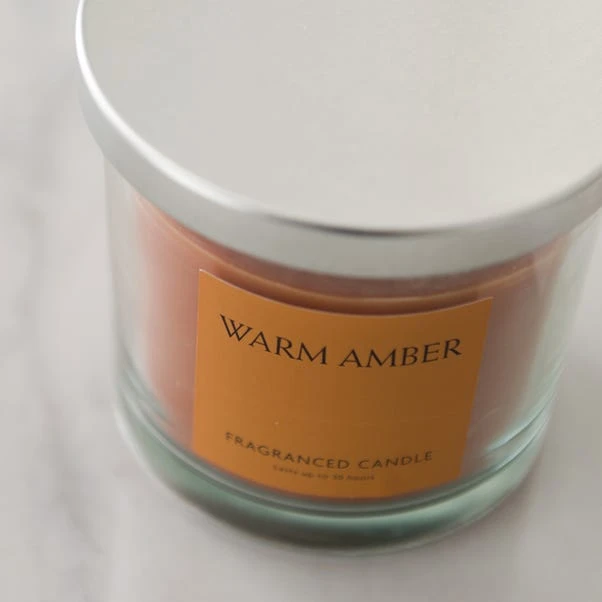 Warm Amber Multi Wick Candle 4 Warm Amber Multi Wick Candle - Image 2