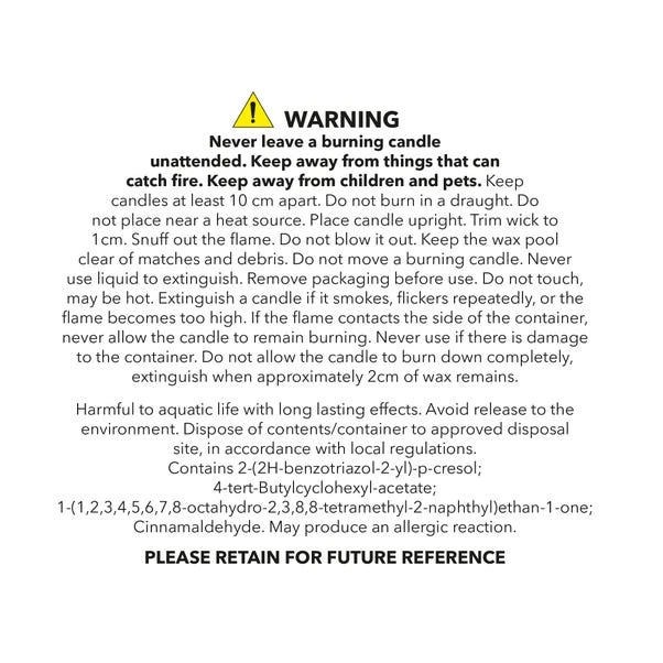 Warm Amber Multi Wick Candle 8 Warm Amber Multi Wick Candle - Image 6