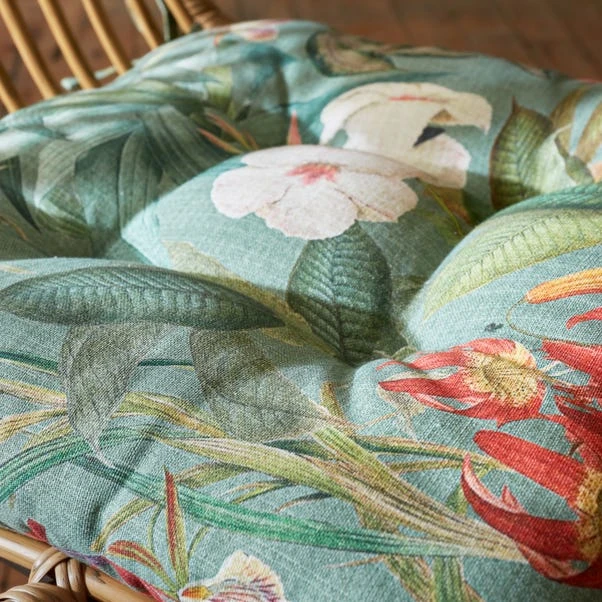 Botanical Birds Seat Pad 4 Botanical Birds Seat Pad - Image 2