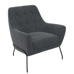 Brayden Fabric Accent Chair 41 Brayden Fabric Accent Chair -Home Luxe Studio 30924353 alt01