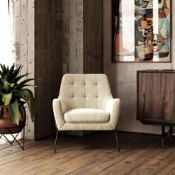 Brayden Fabric Accent Chair 31 Brayden Fabric Accent Chair -Home Luxe Studio 30924354