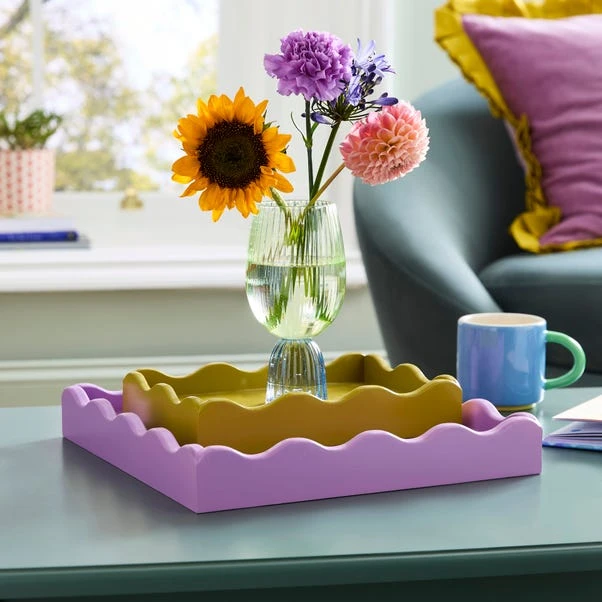 Sophie Robinson Set Of 2 Wavy Edge Trays 11 Sophie Robinson Set Of 2 Wavy Edge Trays - Image 9