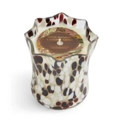 White Flowers & Golden Amber Confetti Candle 7 White Flowers & Golden Amber Confetti Candle -Home Luxe Studio 30924510 alt02
