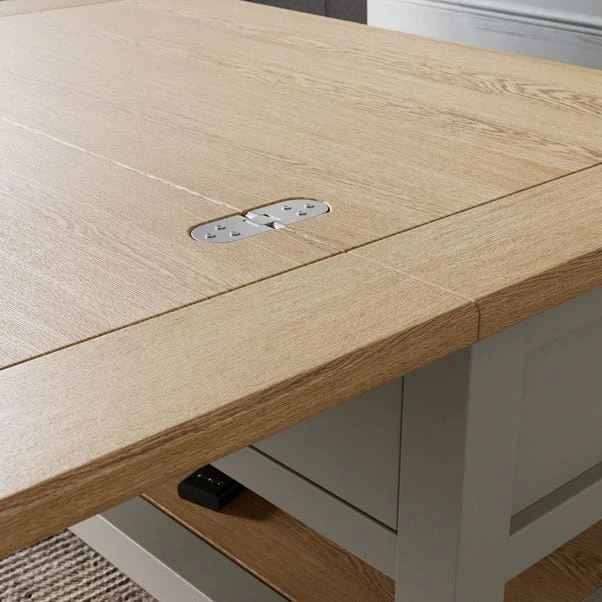 Olney Extendable Coffee Table, Stone 7 Olney Extendable Coffee Table, Stone - Image 5