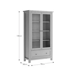 Olney Display Cabinet, Stone 15 Olney Display Cabinet, Stone -Home Luxe Studio 30924870 alt09