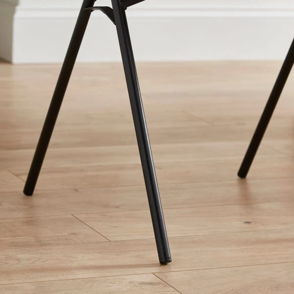 Burton Dining Chair, Faux Leather 5 Burton Dining Chair, Faux Leather - Image 3