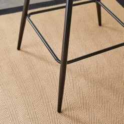 Ariana Bar Stool, Boucle -Home Luxe Studio 30924987 alt02