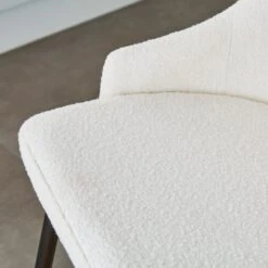 Ariana Bar Stool, Boucle -Home Luxe Studio 30924987 alt03