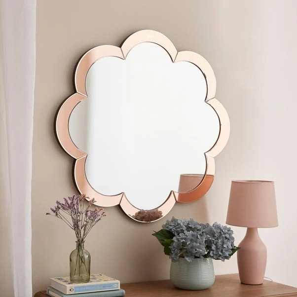 Martha Flower Shaped Wall Mirror 3 Martha Flower Shaped Wall Mirror