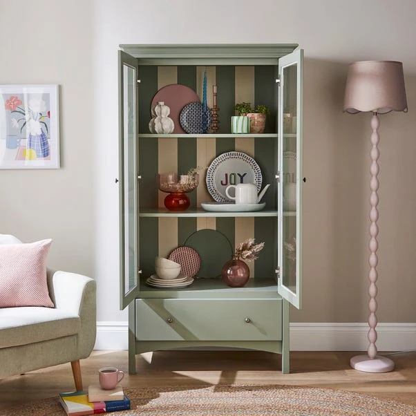 Beatrice Striped Tall Cabinet 4 Beatrice Striped Tall Cabinet - Image 2