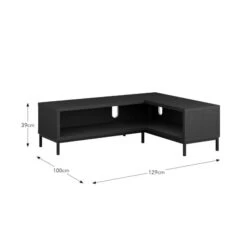 Fulton Open Corner TV Unit For TVs Up To 60" -Home Luxe Studio 30925273 alt09
