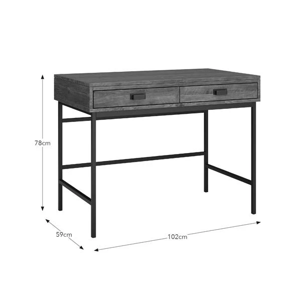 Fulton Draftsman Desk, Pine Effect 9 Fulton Draftsman Desk, Pine Effect - Image 7