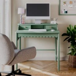 Remi Scalloped Small Step Up Desk 10 Remi Scalloped Small Step Up Desk -Home Luxe Studio 30925282 alt02