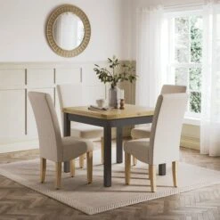 Olney Flip Top 4-6 Seater Dining Table 36 Olney Flip Top 4-6 Seater Dining Table -Home Luxe Studio 30925304 alt01
