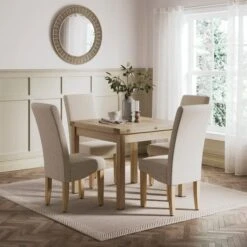 Olney Flip Top 4-6 Seater Dining Table 30 Olney Flip Top 4-6 Seater Dining Table -Home Luxe Studio 30925305 alt01