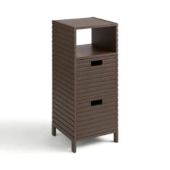 Chocolate Bathroom Cabinet With Drawers 7 Chocolate Bathroom Cabinet With Drawers -Home Luxe Studio 30925330 alt02