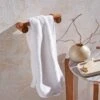 Acacia Wood Short Towel Rail 1 Acacia Wood Short Towel Rail -Home Luxe Studio 30925338