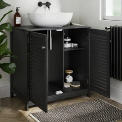 Nautical Single Vanity Unit 22 Nautical Single Vanity Unit -Home Luxe Studio 30925662 alt01