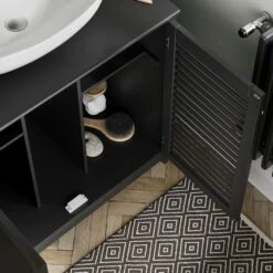 Nautical Single Vanity Unit 24 Nautical Single Vanity Unit -Home Luxe Studio 30925662 alt03