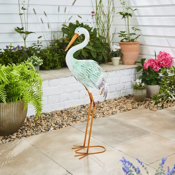 Iron Crane Ornament 3 Iron Crane Ornament