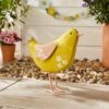 Iron Yellow Chicken Ornament 1 Iron Yellow Chicken Ornament -Home Luxe Studio 30925707