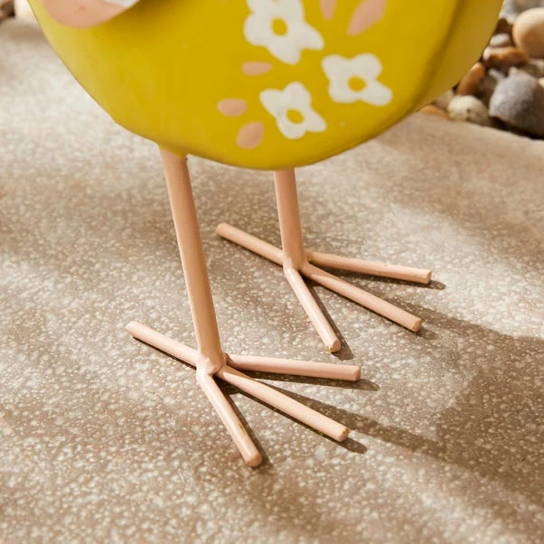 Iron Yellow Chicken Ornament 4 Iron Yellow Chicken Ornament - Image 2