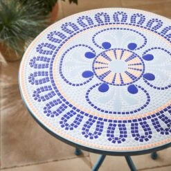 Amalfi Mosaic Effect Bistro Set 18 Amalfi Mosaic Effect Bistro Set -Home Luxe Studio 30925823 alt04