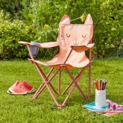 Kids Cat Camping Chair 9 Kids Cat Camping Chair -Home Luxe Studio 30925855 alt01