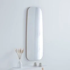 Yearn Hoxton Pebble Narrow Full Length Wall Mirror 17 Yearn Hoxton Pebble Narrow Full Length Wall Mirror -Home Luxe Studio 30926191