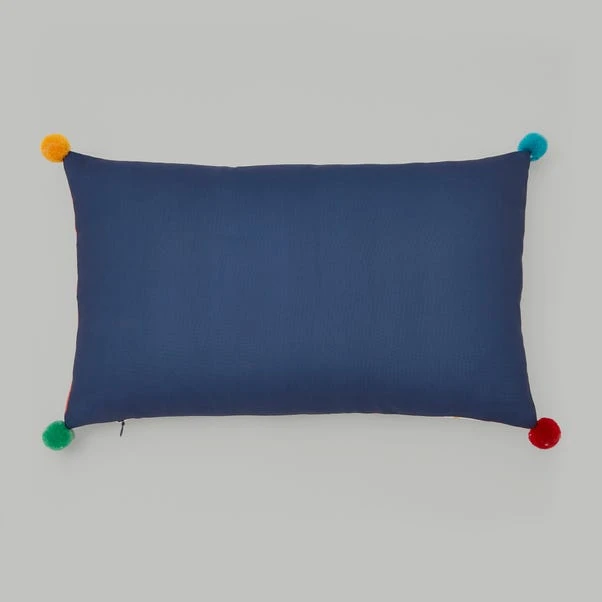 Wiggle Watercolour Outdoor Rectangle Cushion 6 Wiggle Watercolour Outdoor Rectangle Cushion - Image 4