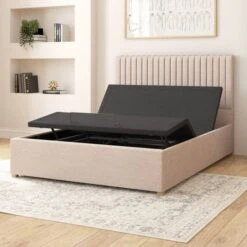 Grant Saxon Twill Adjustable Bed 33 Grant Saxon Twill Adjustable Bed -Home Luxe Studio 30926510 alt03