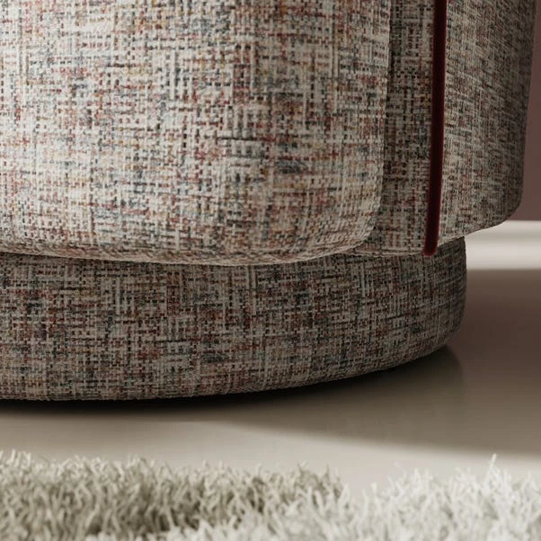 Carmen Chenille Curved Swivel Chair 8 Carmen Chenille Curved Swivel Chair - Image 6