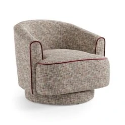 Carmen Chenille Curved Swivel Chair 18 Carmen Chenille Curved Swivel Chair -Home Luxe Studio 30926634 alt06